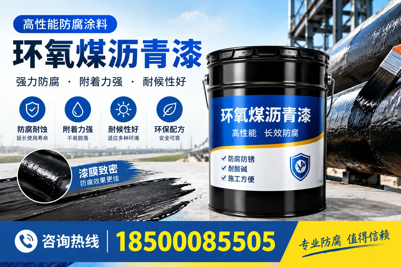 环氧煤沥青漆使用中的常见问题解答,孝感用户必看